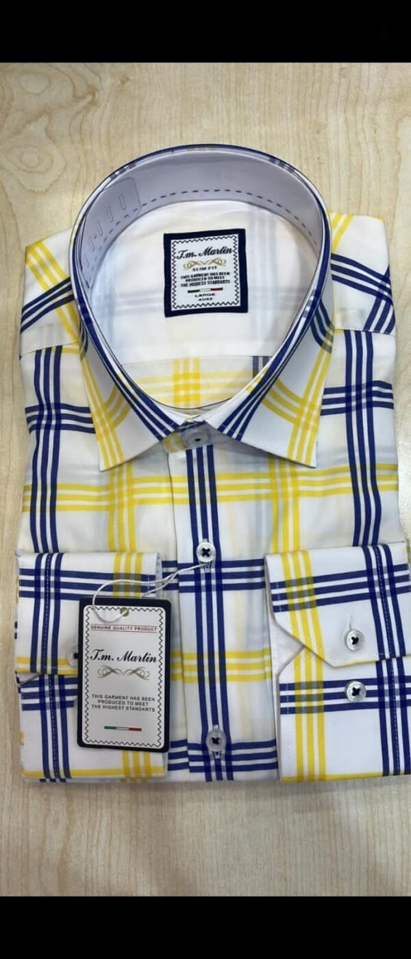 Chemise Carreaux Homme - Image 13